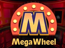 Mega Wheel online game logo by Pragmatic Play on wolfycasino2.be