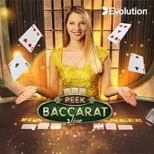 Try Peek Baccarat slot by Evolution on wolfycasino2.be – logo image